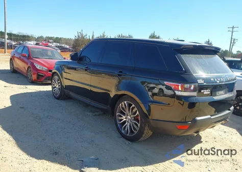 2014 Land Rover Range Rover Sport 5.0L V8 Supercharged из США, поврежденный, VIN SALWR2EF8EA337664